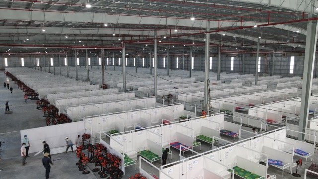 Bình Dương: Đưa vào hoạt động 2 bệnh viện dã chiến 8.000 giường